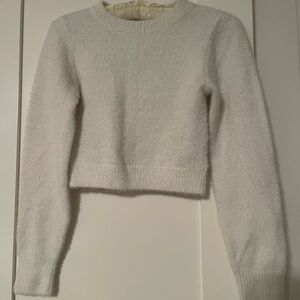 Urban Outfitters Soft White Crew Neck Sweater